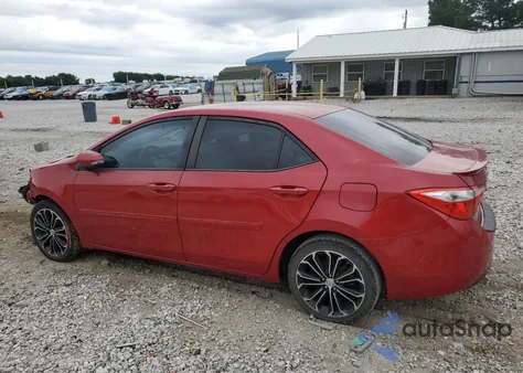 2014 Toyota Corolla L z USA, uszkodzony, nr VIN 2T1BURHE8EC213938